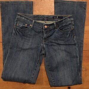 Women's Blue Boot Cut Jeans